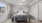 a bedroom with a large bed