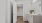 a bathroom with white walls